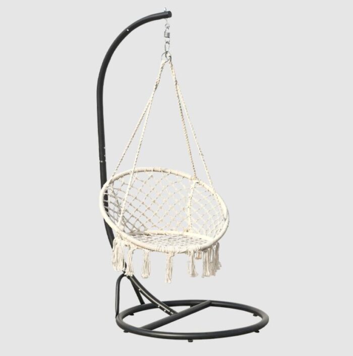UV Resistant PE Rattan Rope Macrame Hanging Egg Swing Chair
General Use:	Basket Hanging Garden S ...
